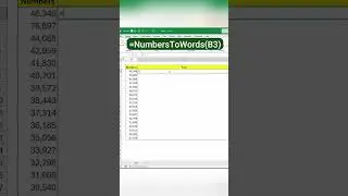 Turn Numbers into Words in Excel with VBA Magic!