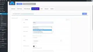 Combining widget version for desktops and custom action for mobile