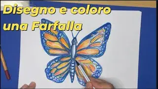 Disegno e coloro una Farfalla Tutorial