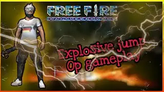 Free fire solo gameplay || explosive  jump gameplay#youtube#ozuplayz#garenafreefire
