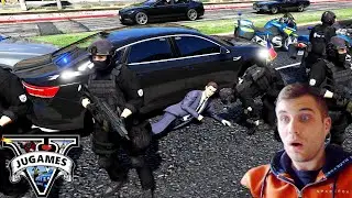 CONVOI PRESIDENTIEL LE GIGN INTERVIENT [GTA 5 LSPDFR]