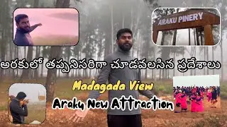Araku New Attraction Madagada View And Araku Pinery View by |Yesu Telugu Vlogs| in Telugu |