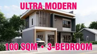 3-BEDROOM HOUSE DESIGN ON 100 SQM LOT 2024 | ALG DESIGNS #88
