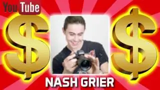 HOW MUCH MONEY DOES NASH GRIER MAKE ON YOUTUBE 2017 {YOUTUBE EARNINGS}