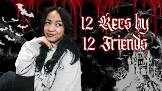 12 book recs by 12 bookish friends | vamp edition🦇