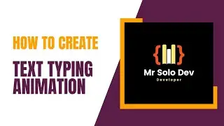 How To Create Text Typing Animation Using HTML And CSS In Spck Code Editor...