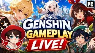 Genshin Impact Gameplay PC  LIVE | Walkthrough & Story Quests