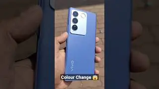 New Vivo V27 Pro 5G Colour Changing Testing 😍😱 #shorts #youtubeshorts #short