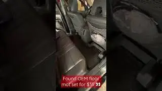 $35 OEM Floor Mats?!