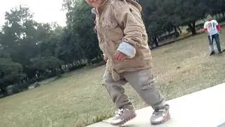 Arafat Running on Pillar
