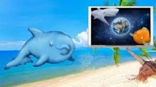 Акула и Золотая Рыбка съели планету Земля! Серия 10. Финальный финал!!! (Tasty Blue)