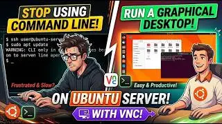 Stop Using Command Line! Run a Graphical Desktop on Ubuntu Server with VNC