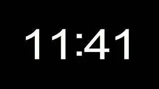 1 Hour Timer With Alarm