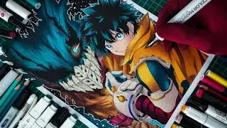 Drawing Deku | Dark Midoriya | My Hero Academia | 僕のヒーローアカデミア