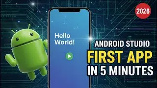First Application in Android  Studio 