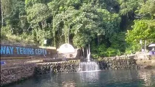 keindahan alami kolam renang way tebing ceppa #kalianda #wisatabandarlampung Lampung Selatan