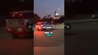 BMW Vs. Cop! 😳