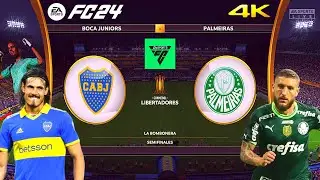 Boca Jrs Vs Palmeiras // Copa Libertadores Semifinal [FC 24 Next Gen PS5 /Series X] 4k