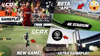 {New Game} CDX Cricket Battle For Android - BETA Version 1st Gameplay [High Graphics 4K]