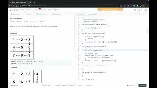 Leetcode 54: Spiral Matrix (Javascript)