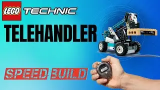 Lego Telehandler speed build - Lego technic 42133 fast build - Lego 2023 speed building