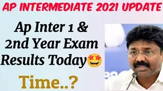 Ap Intermediate Exam Results Today//Ap Inter Exam Results//Results Released
