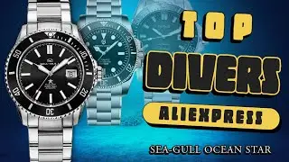 TOP⬆️ DIVER watches from aliexpress