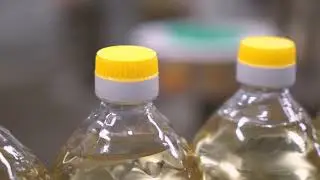 Линия розлива 1 литр масла растительного и подсолнечного автомат 2000 бу час