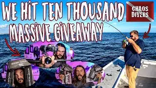 10 THOUSAND SUBSCRIBER GIVEAWAY and Tautog Fishing with Chaos Divers!