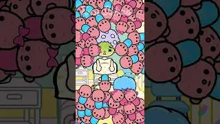 Dad gave birth to 100 children😱🤯 #tocaboca #shorts