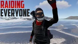 RAIDING EVERYONE!! [Full Wipe] - Rust