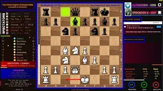 TCEC 2018 - AlphaZero vs Stockfish | Round: 12495366384573429506 | Chess Engines Battle