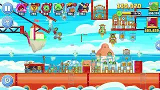 Angry Birds Friends Level 10 Tournament 1237 three stars NO POWER-UP walkthrough 2023-05-13