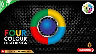 Four Colour Logo design | Tools Hacker Graphix