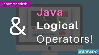 What are Logical Operators in Java? With Example - Easy explanation from Karpado.com