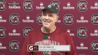 South Carolina special teams coach Joe DeCamillis intro press conference