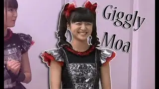 Moa Kikuchi (菊地最愛 ) Giggling during a interview