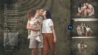 Cinematic Dark Brown Color Grading in Photoshop CC 2021 | Download Preset