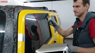 2D Дефлекторы окон - HUMMER H3 2005-2013г.в. (I) - strelka11.ru