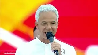 ORASI KEBANGSAAN GANJAR PRANOWO DI BANYUWANGI JAWA TIMUR