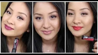 NEW LA GIRL MATTE Flat Finish Pigment Glosses plus SWATCHES | xolaurenq