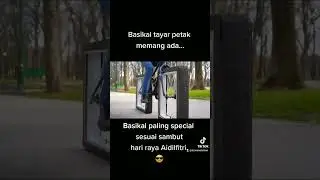 Basikal tayar petak paling special sesuai sambut hari raya #aidilfitri2023. 😎