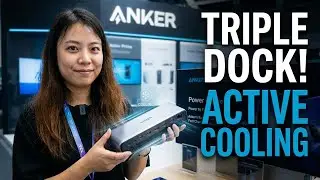 Triple Monitor Docking Station with Active Cooling - Anker's Latest