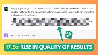 ChatGPT one-sentence hack for personalized and high quality results