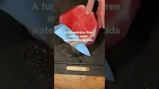 Slice a watermelon the easy way #shorts