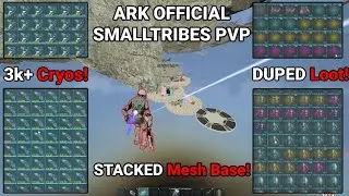 Wiping a FAT MESH Base! | ARK OFFICIAL SMALLTRIBES