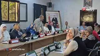 المجلس الجماعي للشلالات يعقد جلسته الأولى من الدورة العادية لشهر أكتوبر 2025.لحظة انسحاب المعارضة 