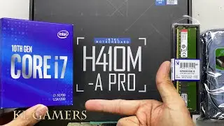 intel Core i7 10700 msi H410M-A PRO 16GB DDR4 High Performance Office Desktop PC Build