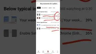 key moment for audience retention in youtube studio