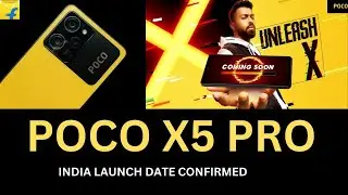 POCO X5 PRO 5G -  India Launch Date Officially Confirmed | POCO X5 Price, Full Specification 🔥